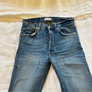 Rigid denim Zara Jeans